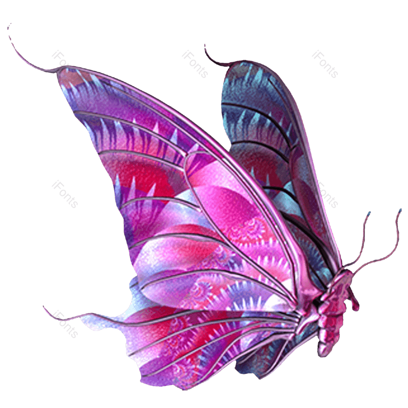 蝴蝶图片,蝴蝶花纹元素,动物PNG,矢量元素免抠素材